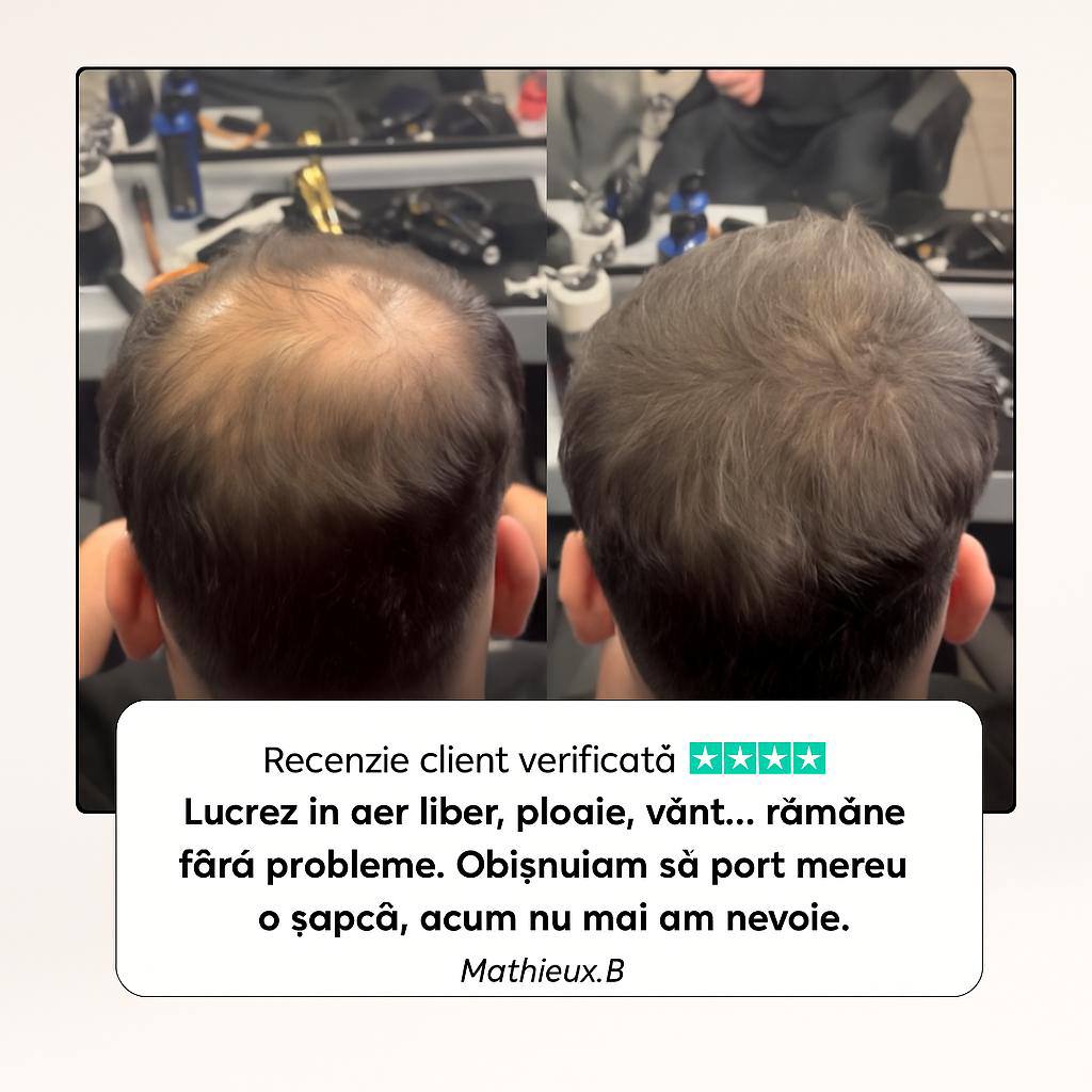 Pudră Capilară Flexienna™ – Camuflați instantaneu zonele fără păr